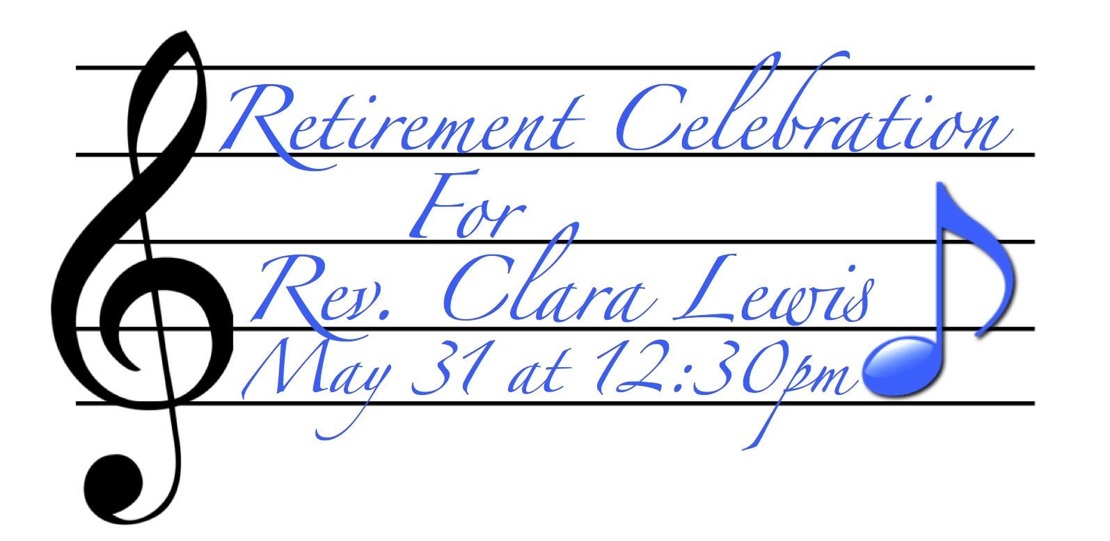Clara Lewis - Retirement